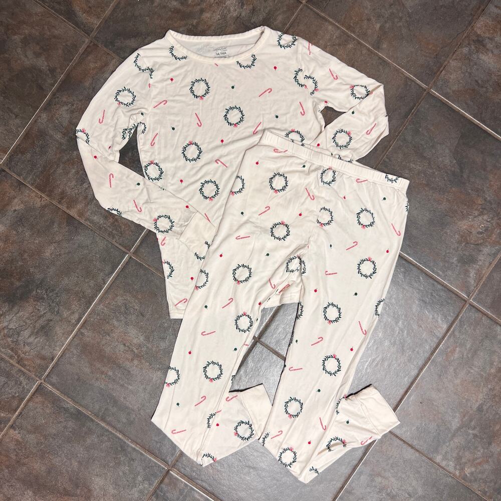 Carters Purley soft christmas pajama set size 12/14